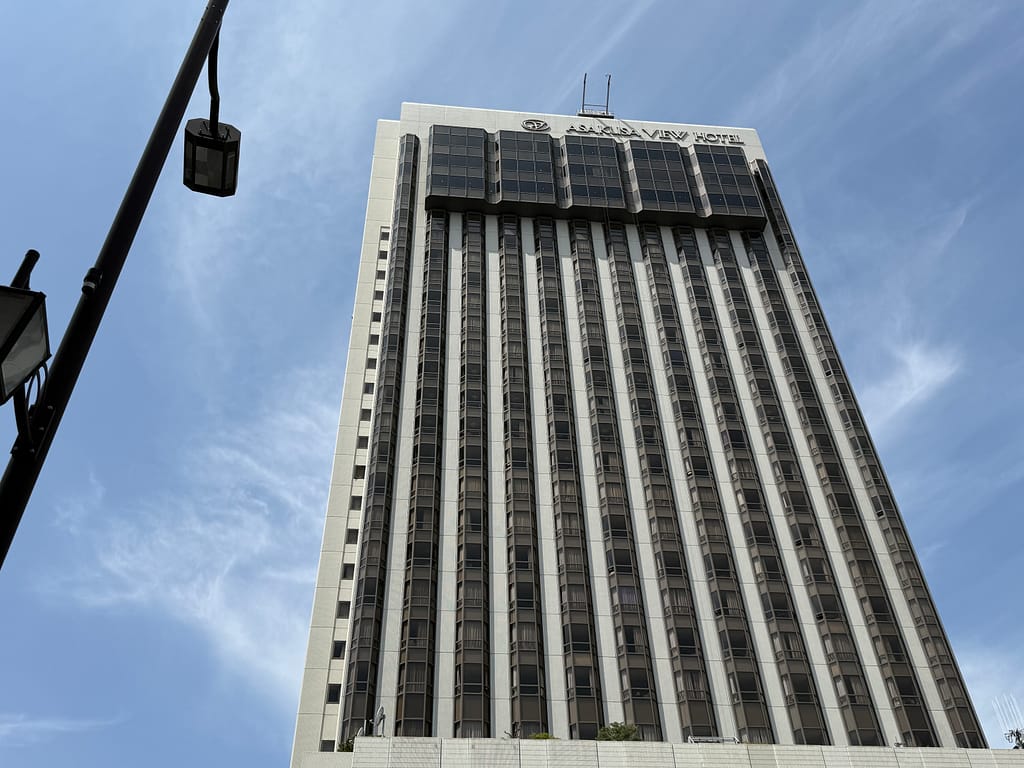 浅草ビューホテル 外観|スカイグリルブッフェ武蔵がある高層ホテル